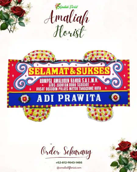 Papan Bunga Ucapan Selamat Marga Bakti