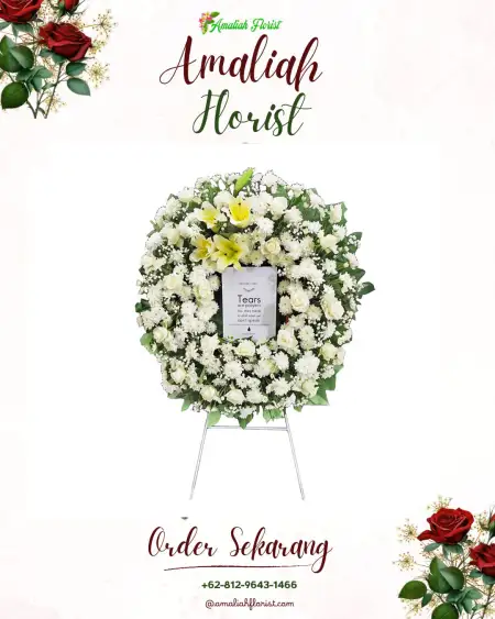 Krans Bunga Duka Marga Bakti